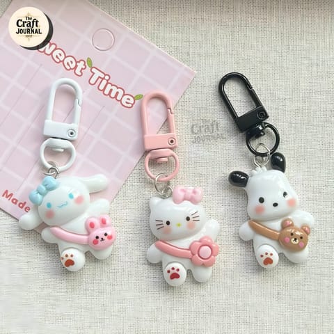 Japanese Sanrio Satchel Keychain