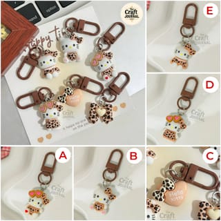 Leopard Cartoon Keychain 4