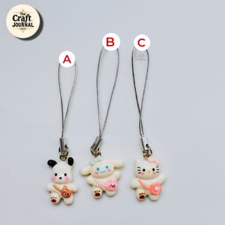 Japanese Sanrio Satchel Keychain 5