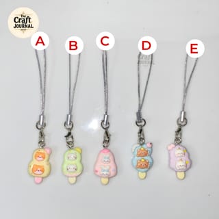 Cute Ice-Cream Style Keychain 5