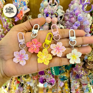 Cherry Blossom Keychain 5