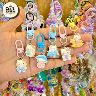 Cartoon Kitty Keychain 5