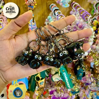 Black Cat Keychain 5