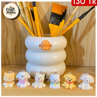 Cute Puppy Keychain 5