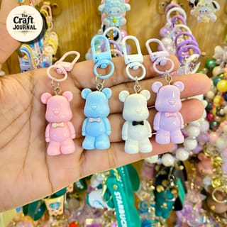 Cute Teddy Bear Keychain 5