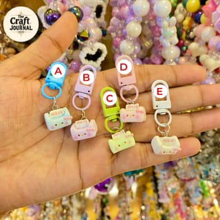 Cute Hello Kitty Suitcase Keychain – Kawaii Travel Bag Charm 2