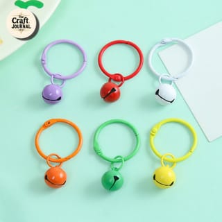 Colorful Mini Bell Ring Keychain 2
