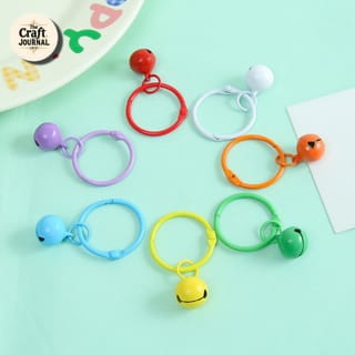 Colorful Mini Bell Ring Keychain 3