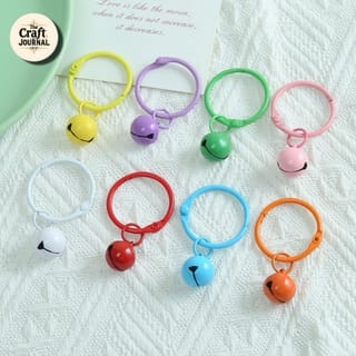 Colorful Mini Bell Ring Keychain 4