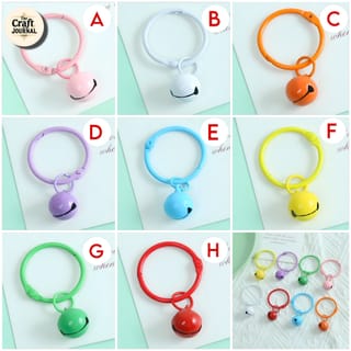 Colorful Mini Bell Ring Keychain 5