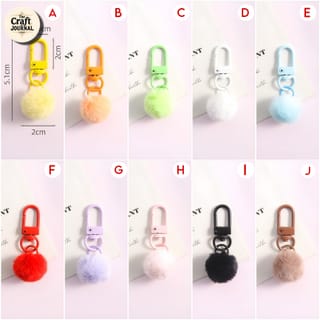 Pompom Keychain 5