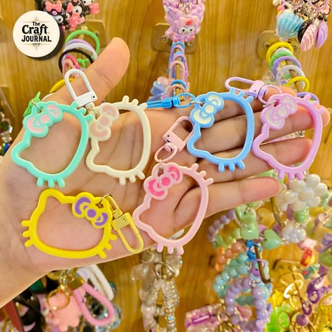 Hello Kitty Bow Keychain