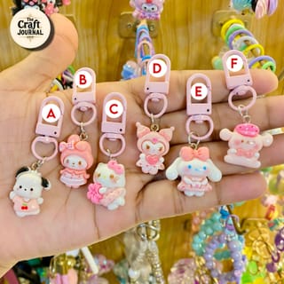 Kawaii Cartoon Character Keychain 2