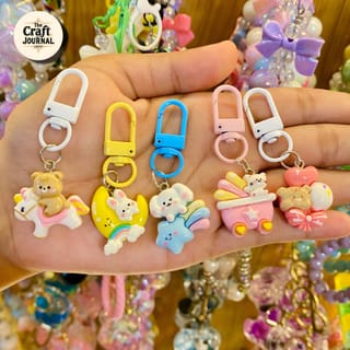 Kawaii Cartoon Keychain 1