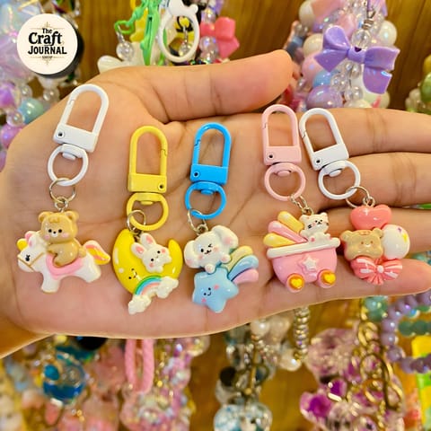 Kawaii Cartoon Keychain