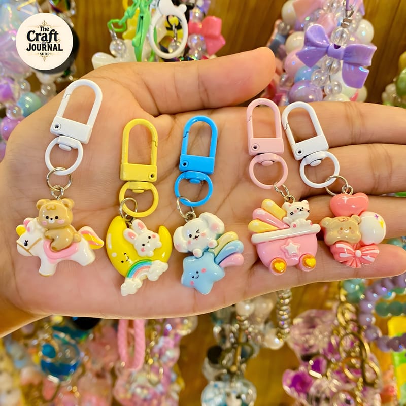 Kawaii Cartoon Keychain