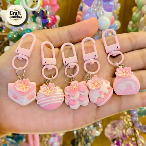 Cherry Blossom Keychain