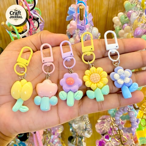 Flower Keychain