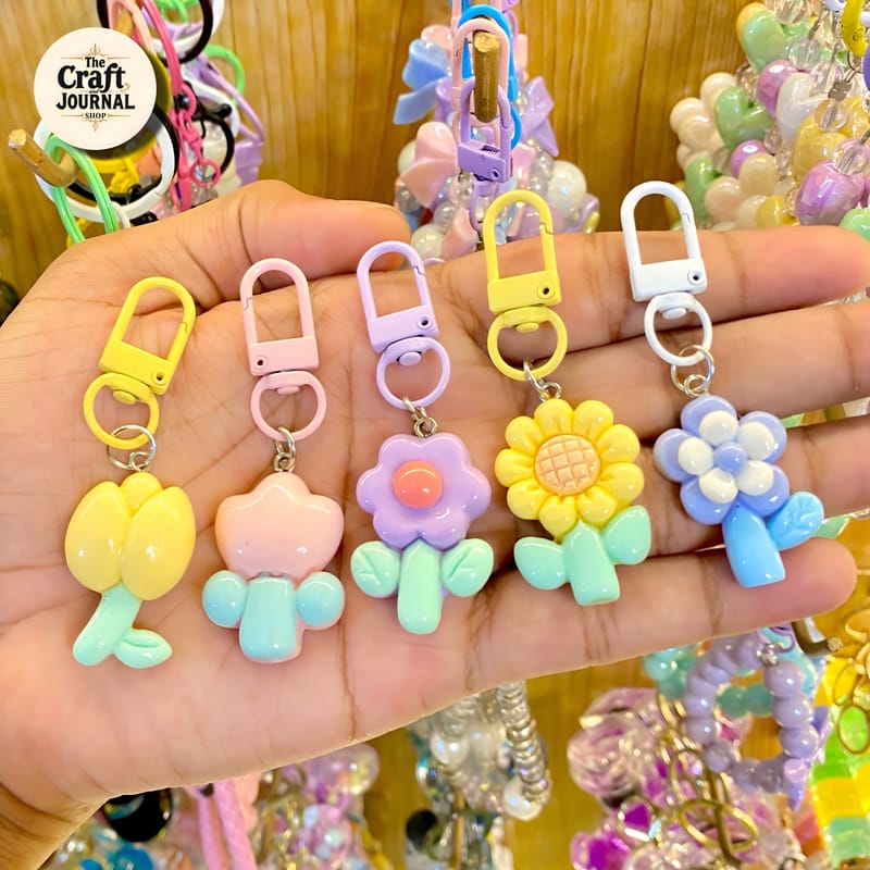 Flower Keychain