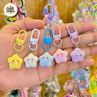 Star Cartoon Keychain 1