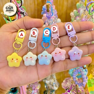 Star Cartoon Keychain 2