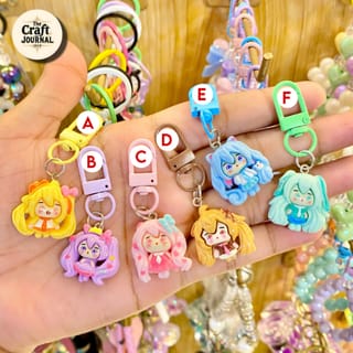 Anime Cartoon Keychain 2