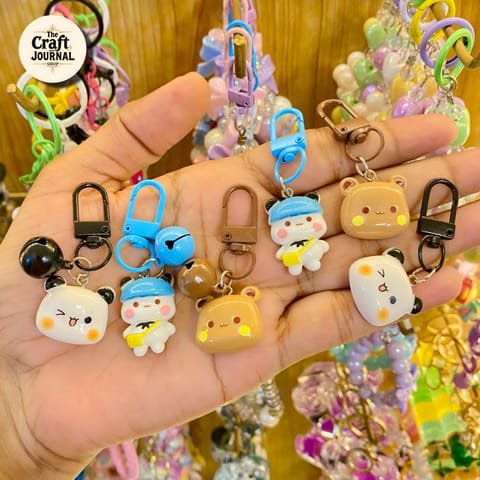 Cute Panda Keychain