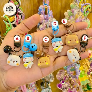 Cute Panda Keychain 2