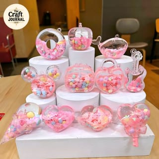 Pastel Candy Glitter Keychain 1