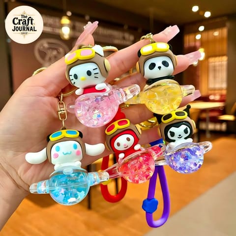 Kawaii Astronaut Keychain