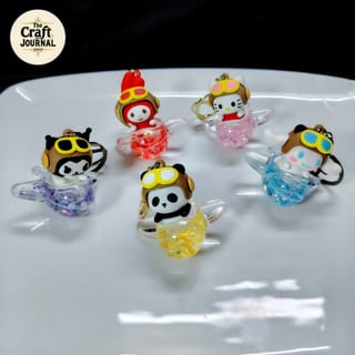 Kawaii Astronaut Keychain 3