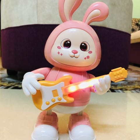 Rabbit guitarist Toy/ডান্সিং খরগোস খেলনা