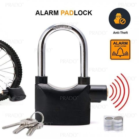 Alarm padlock Motorcycle/এলার্ম প্যাডলক
