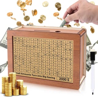 Money Saving Box/কাঠের ব্যাংক 1
