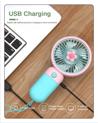 Mini Handled Fan/ ফ্যান 2