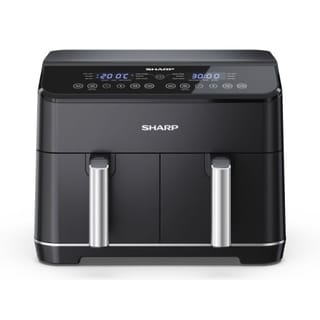 Sharp 8L Double Basket Air Fryer KF-DF80RT-K3 | Dual Zone 1800W Rapid Air Fryer with LED Touch Display 5