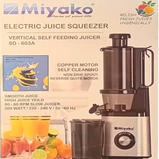Miyako SD-603A Vertical Slow Juicer 4