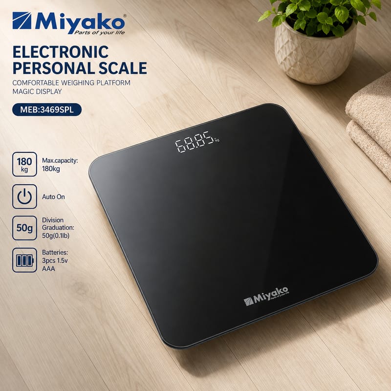 High Quality - Digital Weight Machine/Scale -Miyako electric Personal Scale-MEB3469SPL