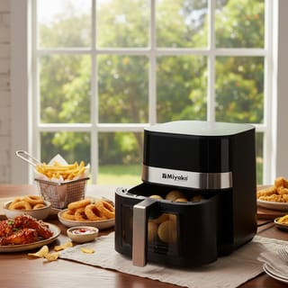 Miyako Air Fryer AF-580-CG-BLK 5.8L 1800W – Digital Touch & Rapid Air Technology Price in Bangladesh 4