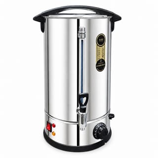 Large capacity prestige Electric Tea Urn, Commercial Stainless Steel Hot Water Urn with Tap, Catering Beverage Dispenser, Insulated Container for Coffee, Water, Soup & Milk Tea — 20L  3