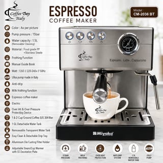 Miyako Espresso Coffee Maker CM-2036 BT - Coffee Maker 1