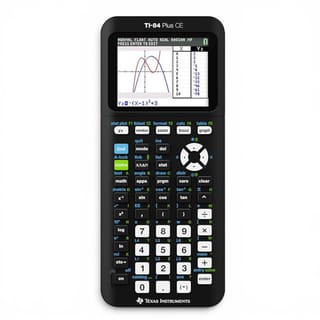 Texas Instruments TI-84 Plus CE Python Color Graphing Calculator, Black | High-Resolution Display | Original 2