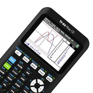 Texas Instruments TI-84 Plus CE Python Color Graphing Calculator, Black | High-Resolution Display | Original 3