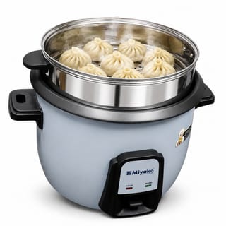 Miyako MRC-536-YLD 3-in-1 Rice Cooker – 3.6L+0.4L Big Capacity, 1300W, 3D Heating, Keep Warm 12 Hrs, Serves up to 12 5