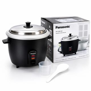 Panasonic SR-C18H 1.8L Automatic Rice Cooker & Warmer | 700W | 5-Hour Keep Warm | Double Pan 3