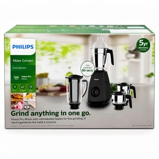 Philips HL7704/00 Juicer Mixer Grinder – 1000W (Black, 4 Jars) 3