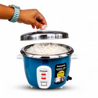Panasonic SR-C10H (SB) Automatic Cooker-Warmer – 1.0L | STEELX Series 4