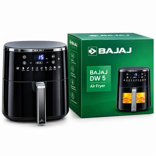 Bajaj Air Fryer DW 5 – 4.20L Capacity, 1400W Digital Oil-Free Cooker – Black 4