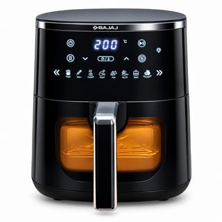 Bajaj Air Fryer DW 5 – 4.20L Capacity, 1400W Digital Oil-Free Cooker – Black 5