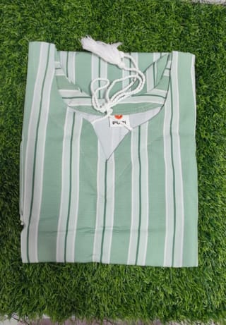 Steps Élégance Premium Striped Kurti 4